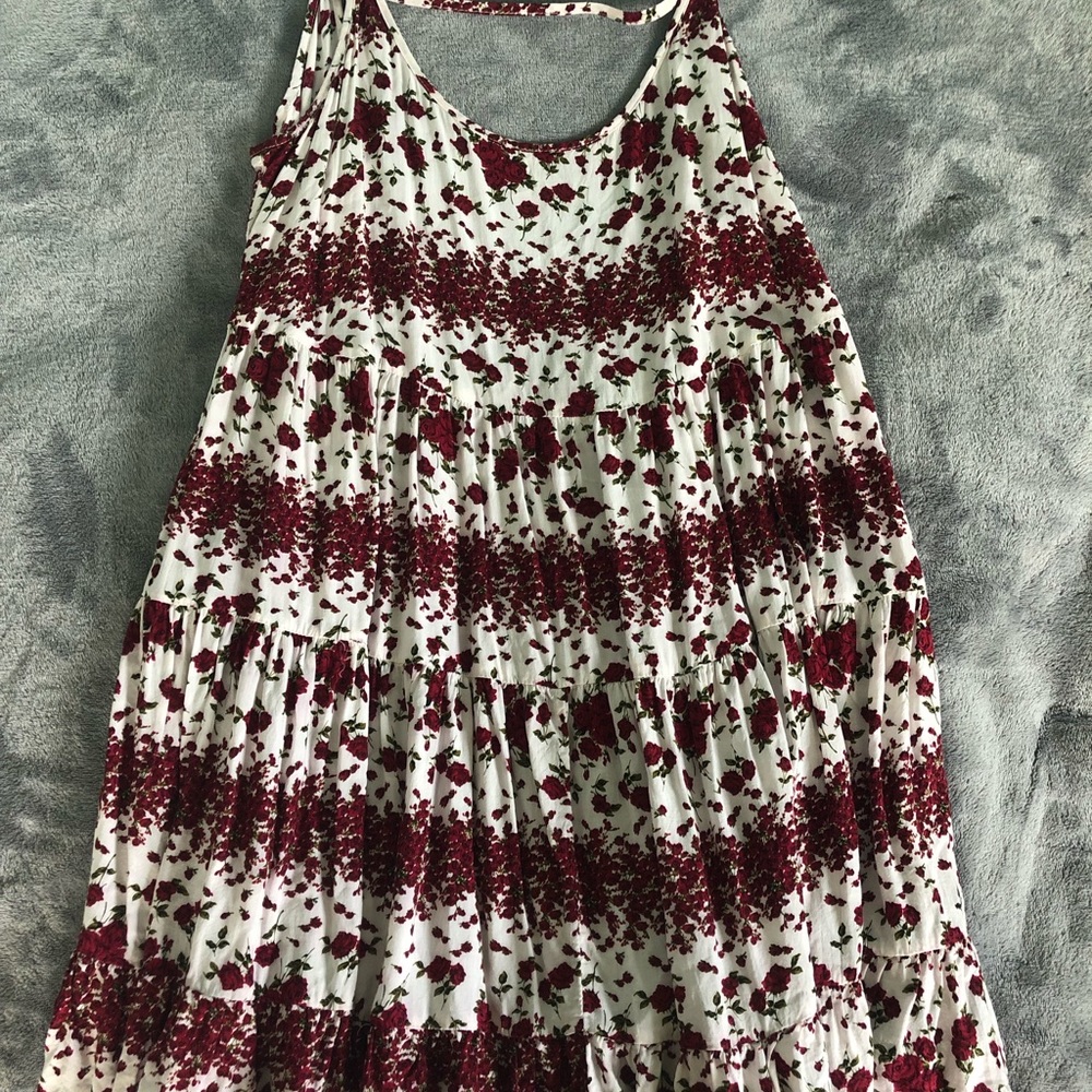 Rose babydoll dress